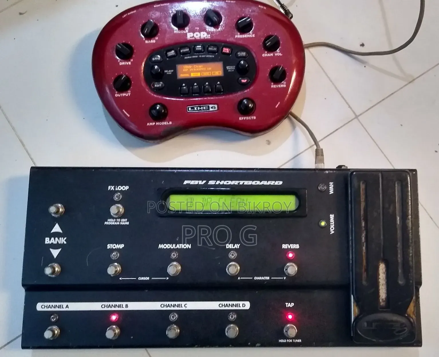 Pod 2.0 With FBV Pedalboard