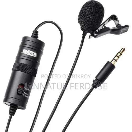 Boya By-m1 Original Microphone (একদম নতু, একবারও ব্যবহার করা হয়নি)