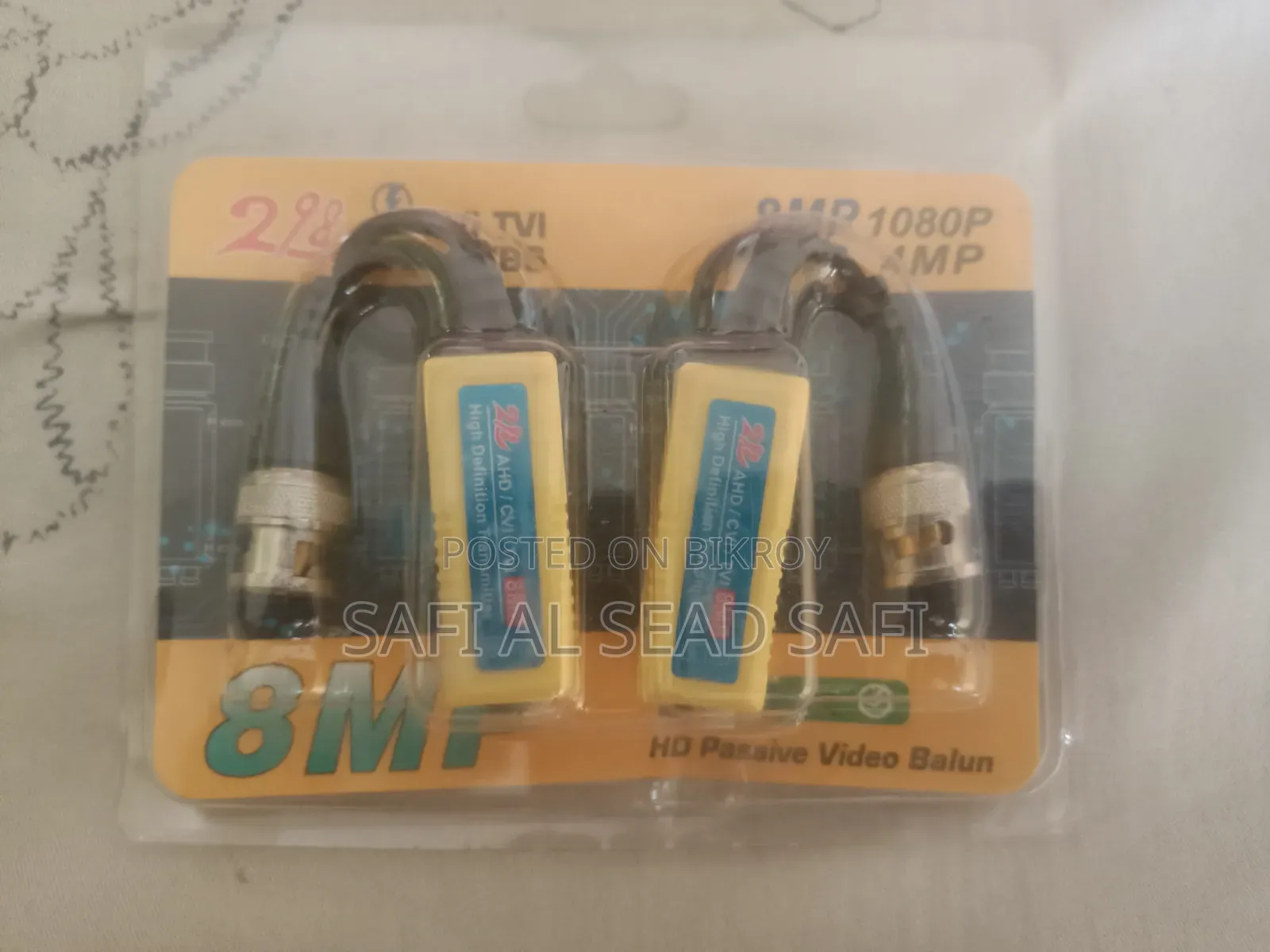 (Five packets) 8mp Hd Passive Video Balun Transmitters