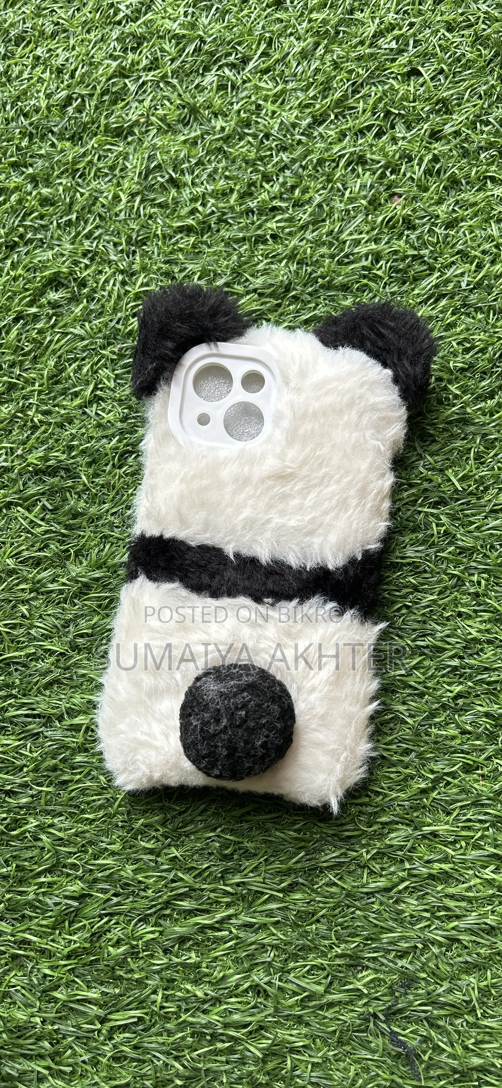 iPhone 14 কেস || ফ্লফি পান্ডা ফোন কেস