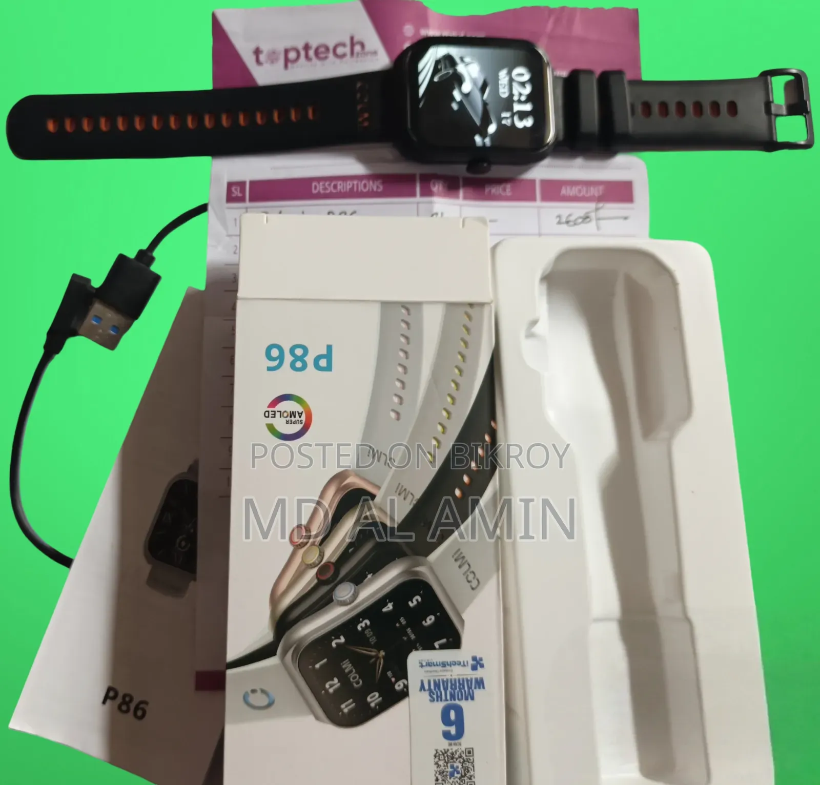 Colmi P86 Smart Watch