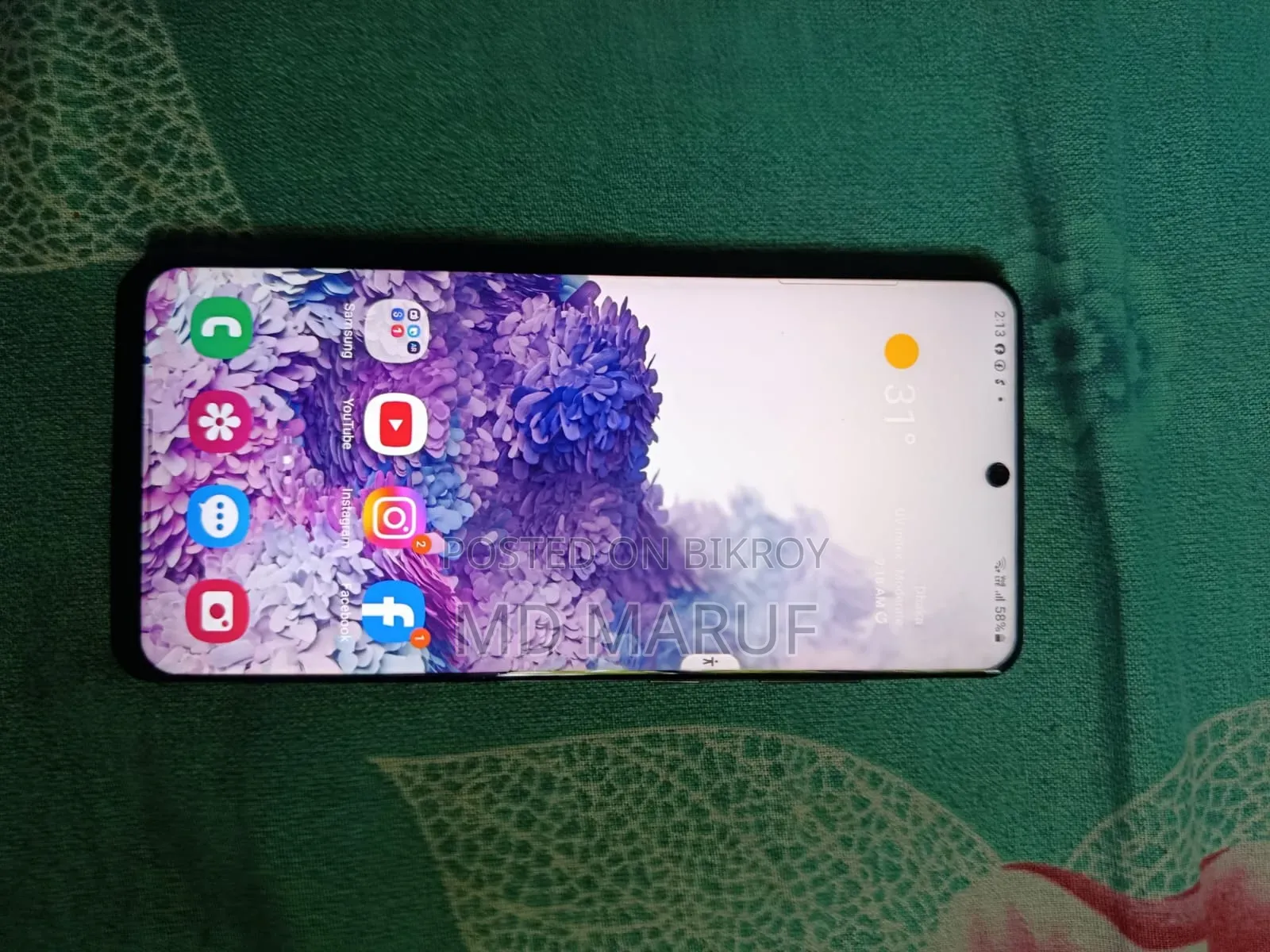 Samsung Galaxy S20+ 5G 256 GB Black