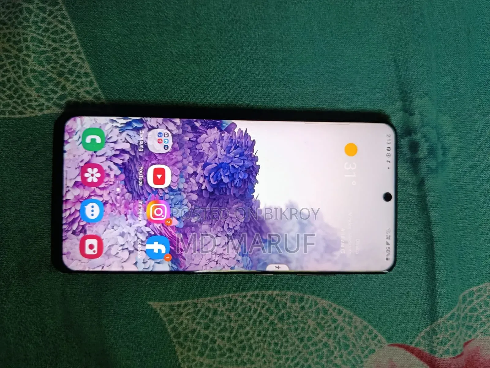 Samsung Galaxy S20+ 5G 256 GB Black
