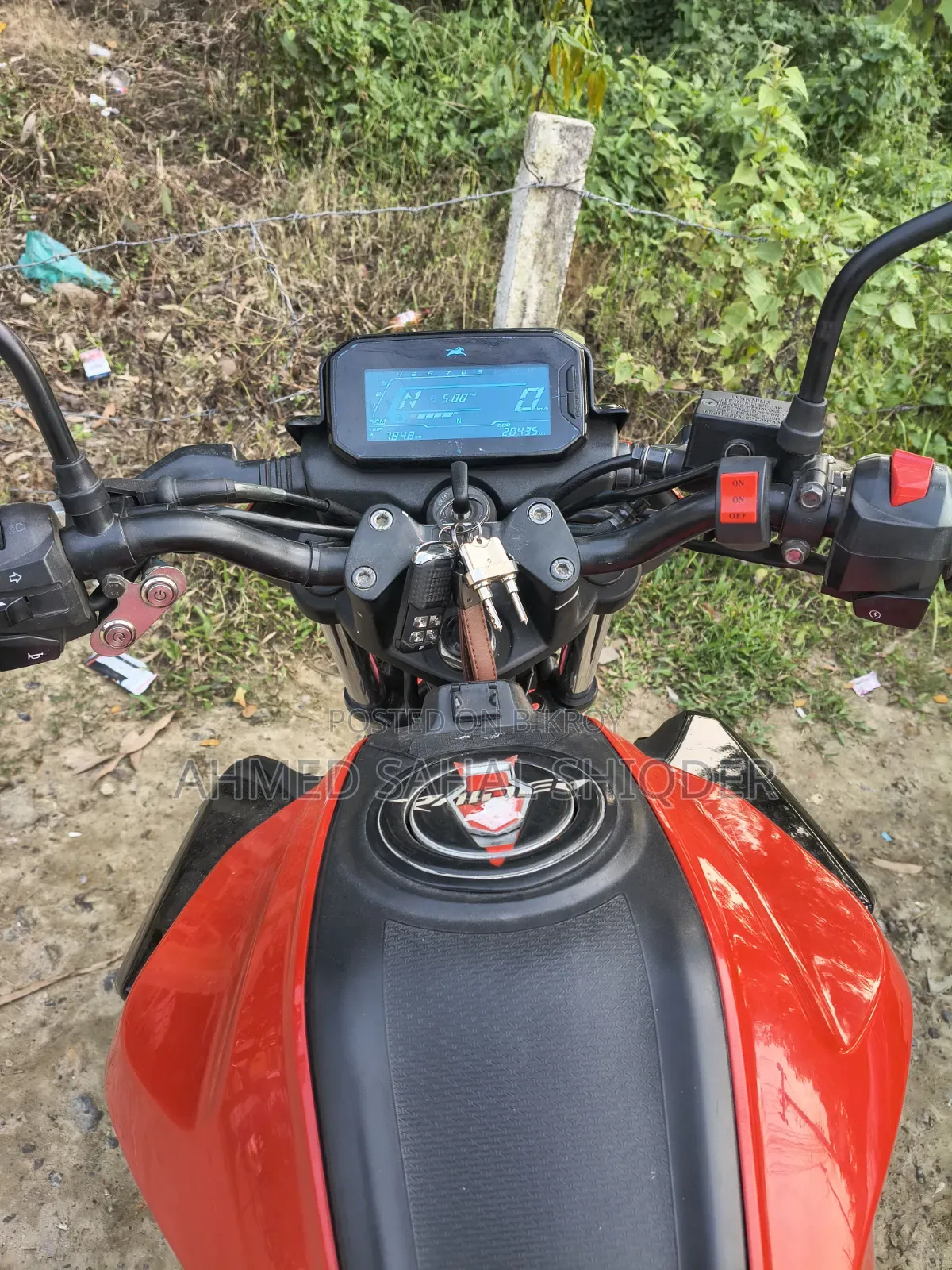 TVS Raider 125 2022 Red