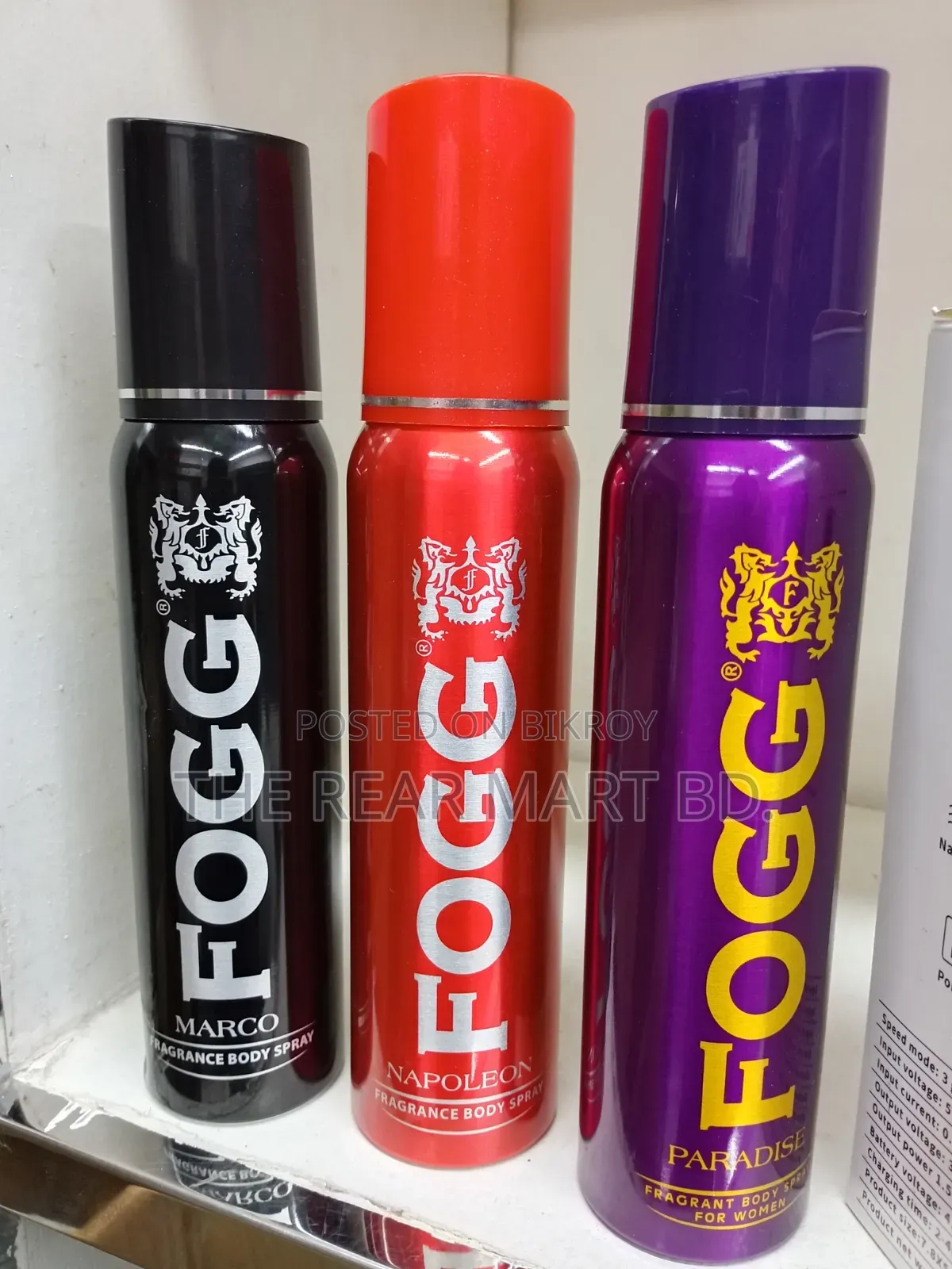 Fogg 120ml Original Perfume Long Lasting Best Scent 100% Original