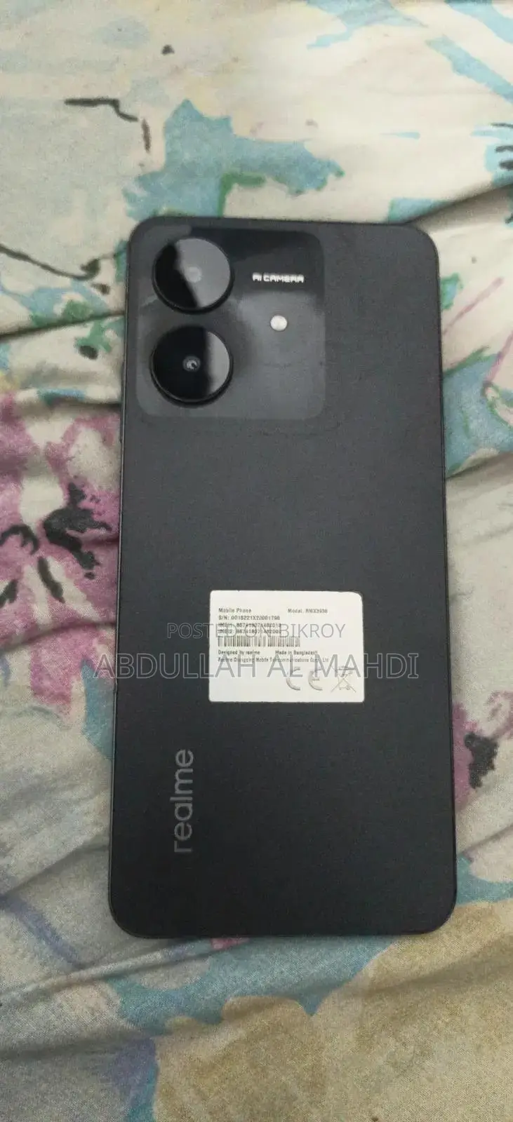Realme Note 60 64 GB Black