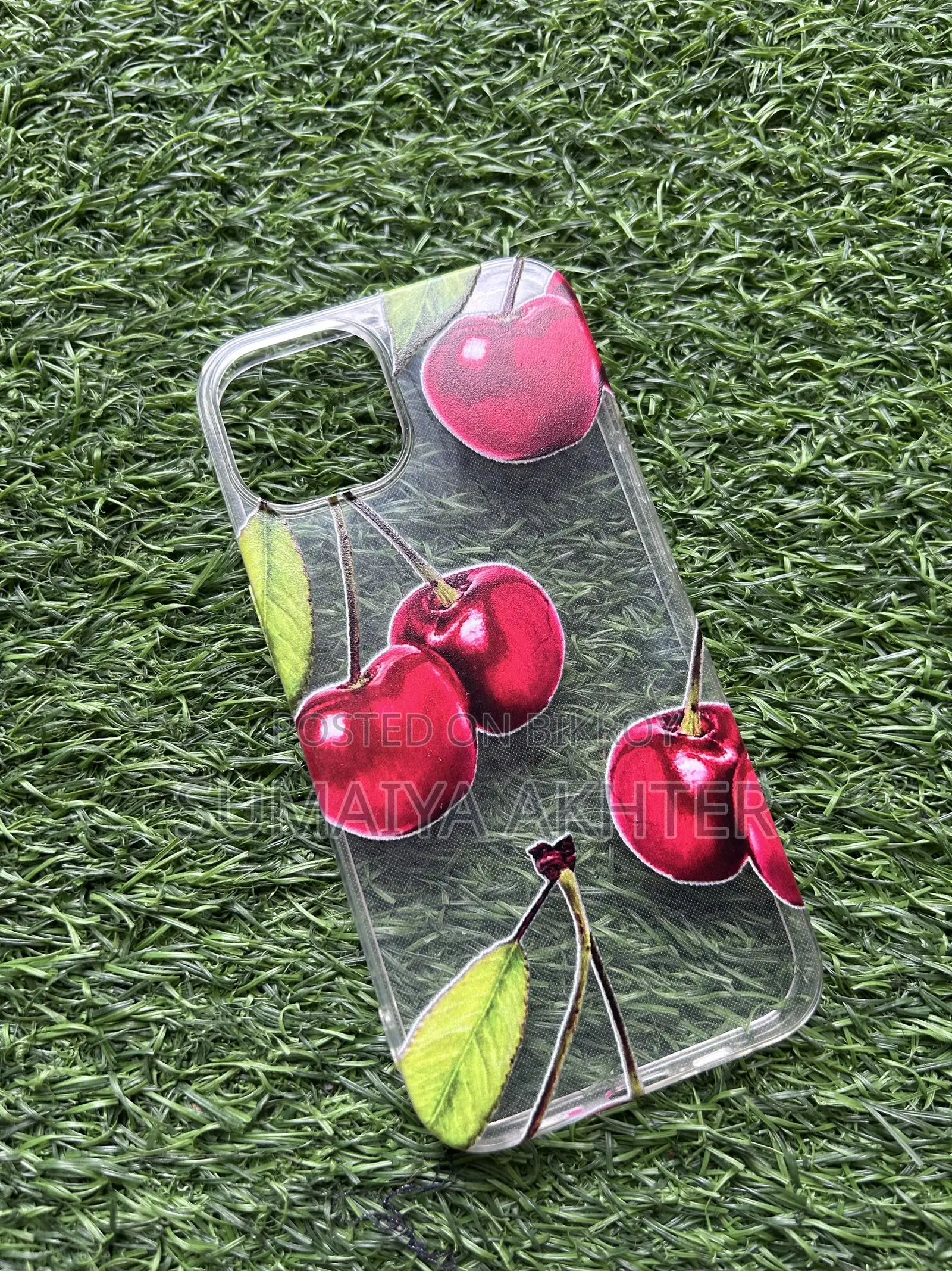 iPhone 14 Phone Case || Cherry Clear Case