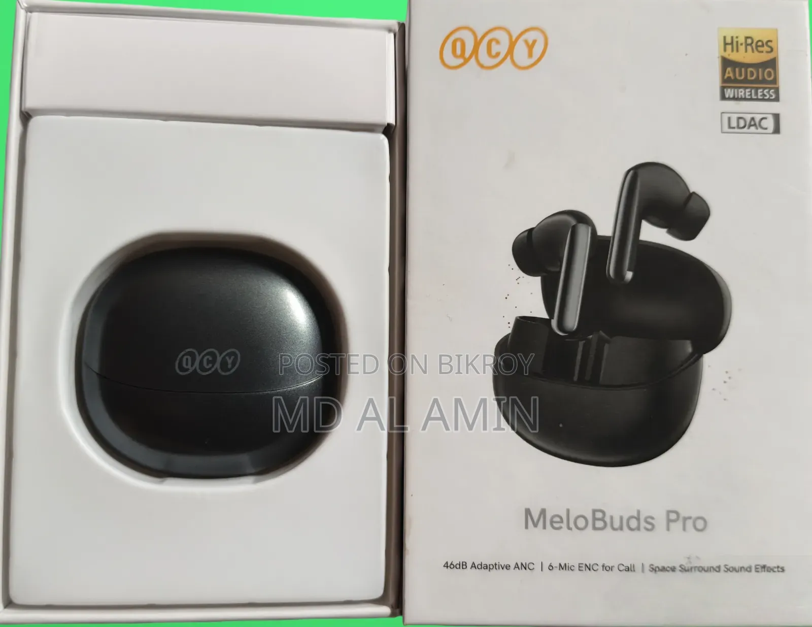 QCY Melbuds Pro Airbuds (Full Box & Premium Sound)
