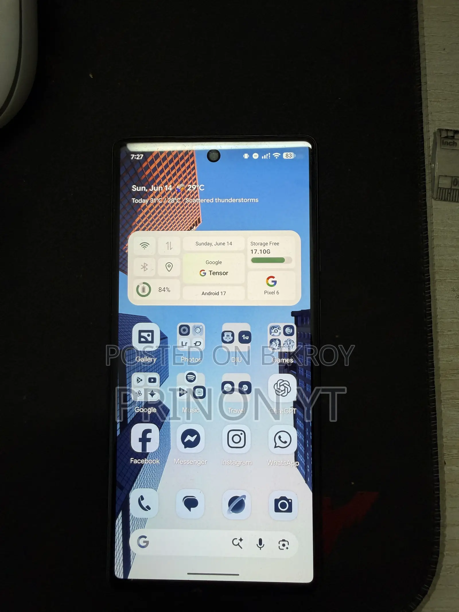 Google Pixel 6 128 GB White