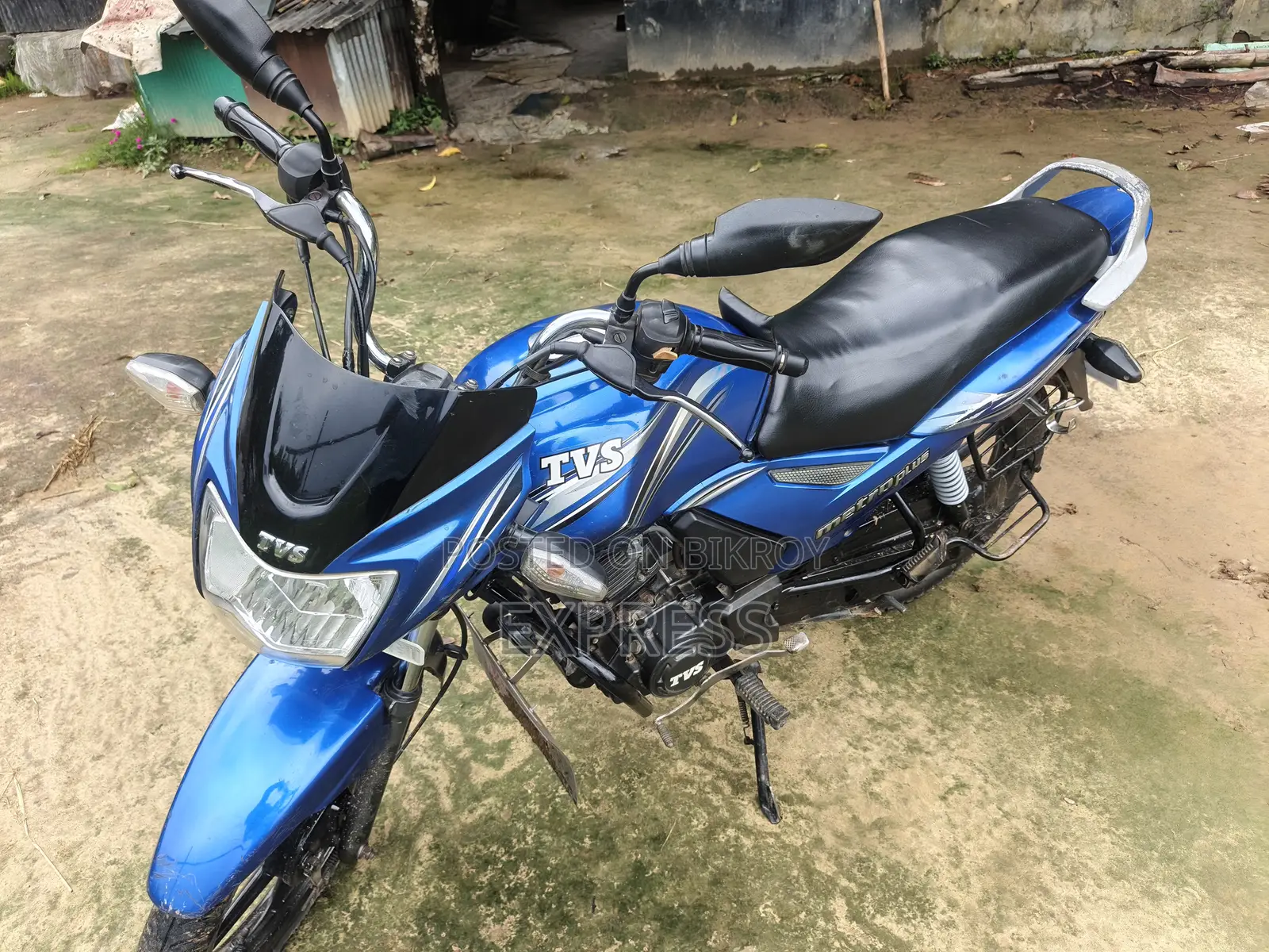 TVS Metro Plus 2018 Blue