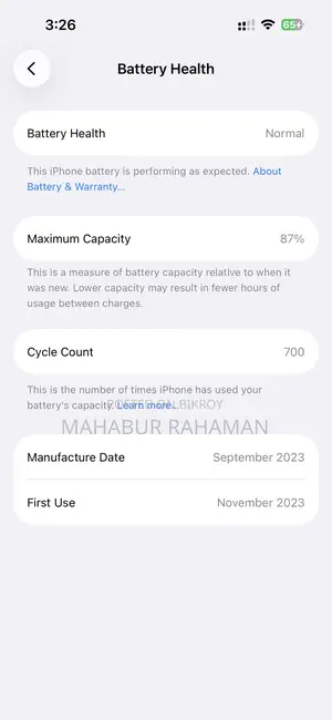 Apple iPhone 15 Pro 128 GB Blue