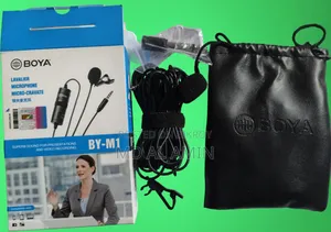 Boya By-m1 Lavalier Microphone - Used Only 1 Month (Full Box)