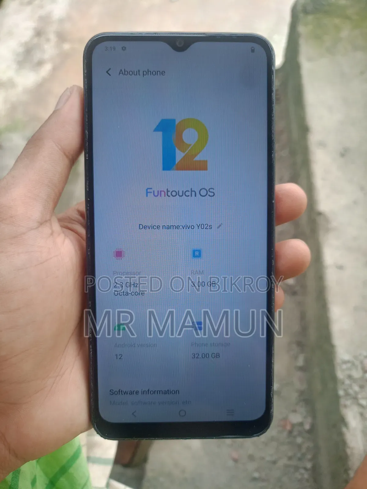 Vivo Y02s 32 GB Black
