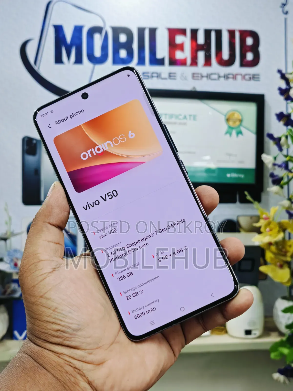 Vivo V50 256 GB Black