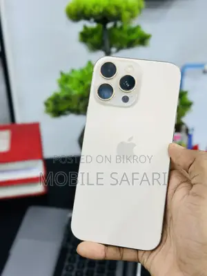 অ্যাপল আইফোন ১৬ প্রো ম্যাক্স ২৫৬ জিবি গোল্ড