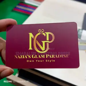 350gsm UV Visiting Card