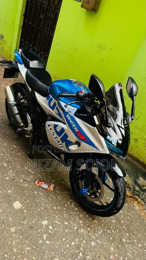 New Suzuki Gixxer Fi ABS 2024 Blue