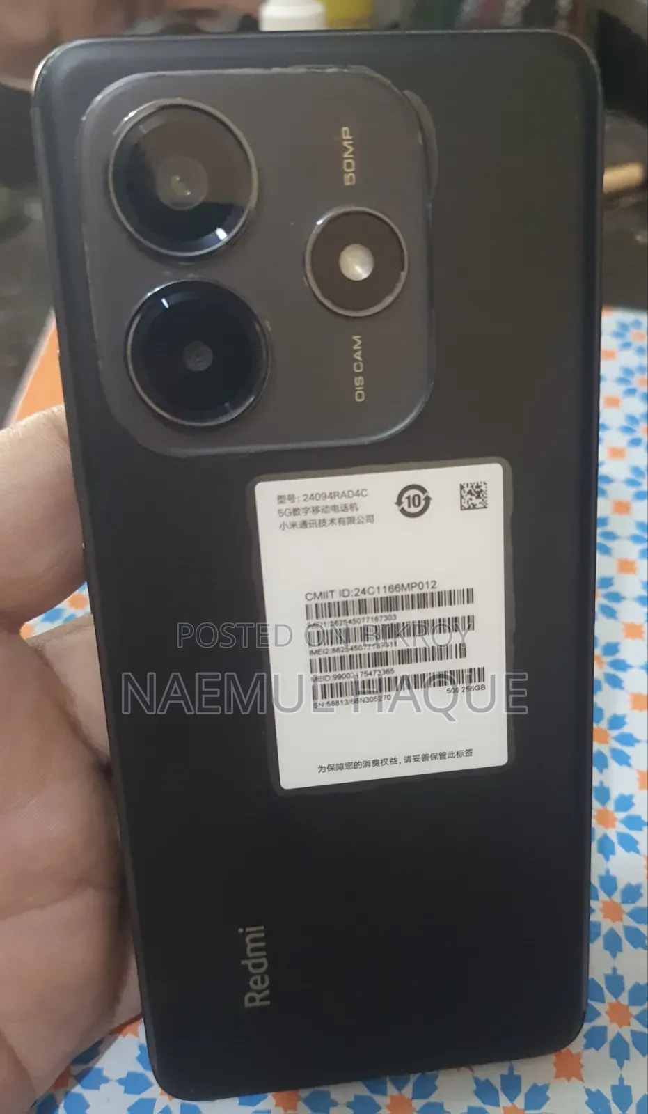 Xiaomi Redmi Note 14 5G 256 GB Black