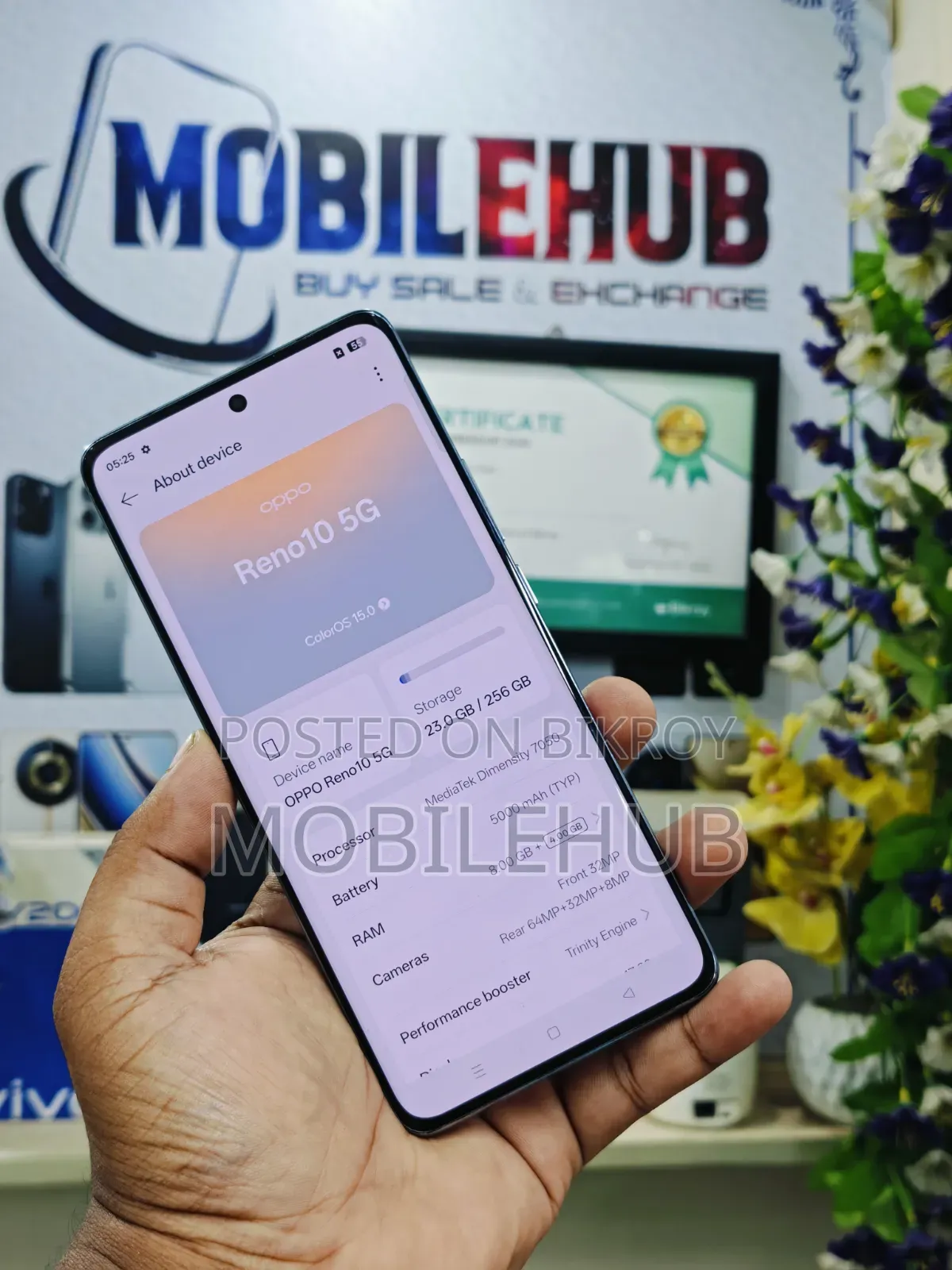 Oppo Reno 10 5G 256 GB Blue