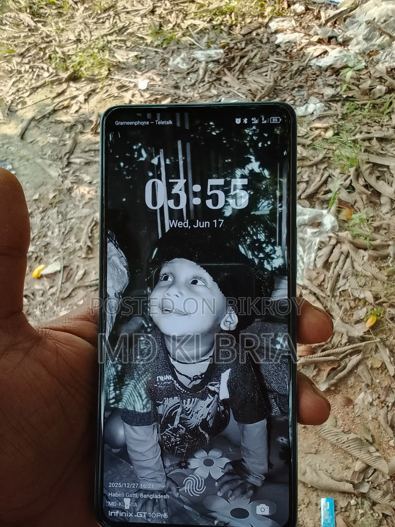 ইনফিনিক্স জিটি ১০ প্রো ২৫৬ জিবি সিলভার