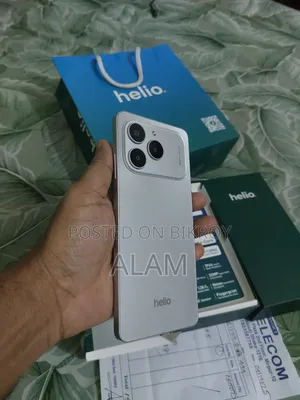 নতুন Helio 55 ১২৮ জিবি সিলভার