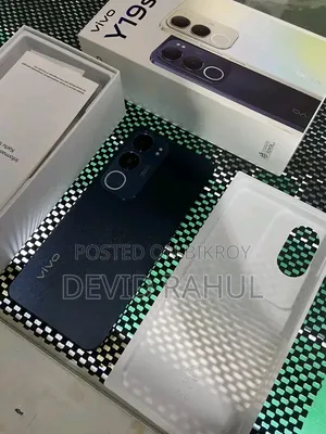 New Vivo Y19s 128 GB Black