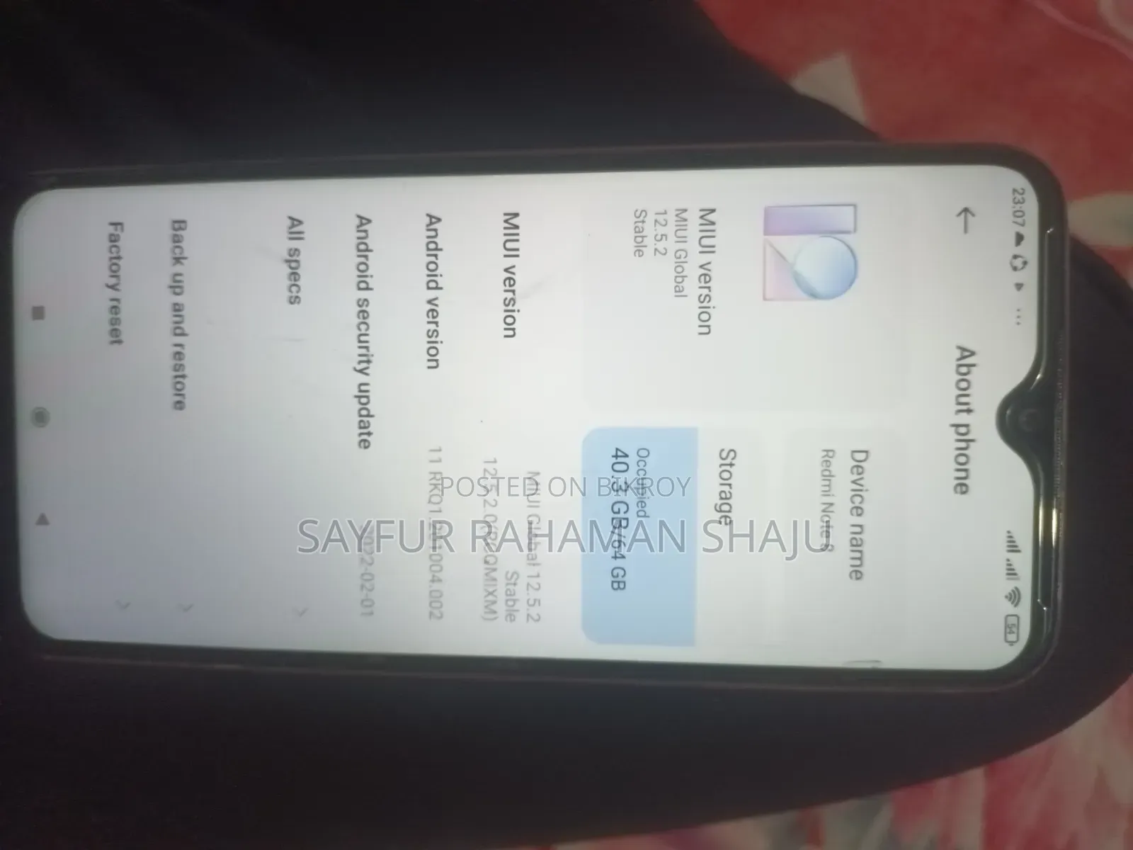 Xiaomi Redmi Note 8 64 GB Blue