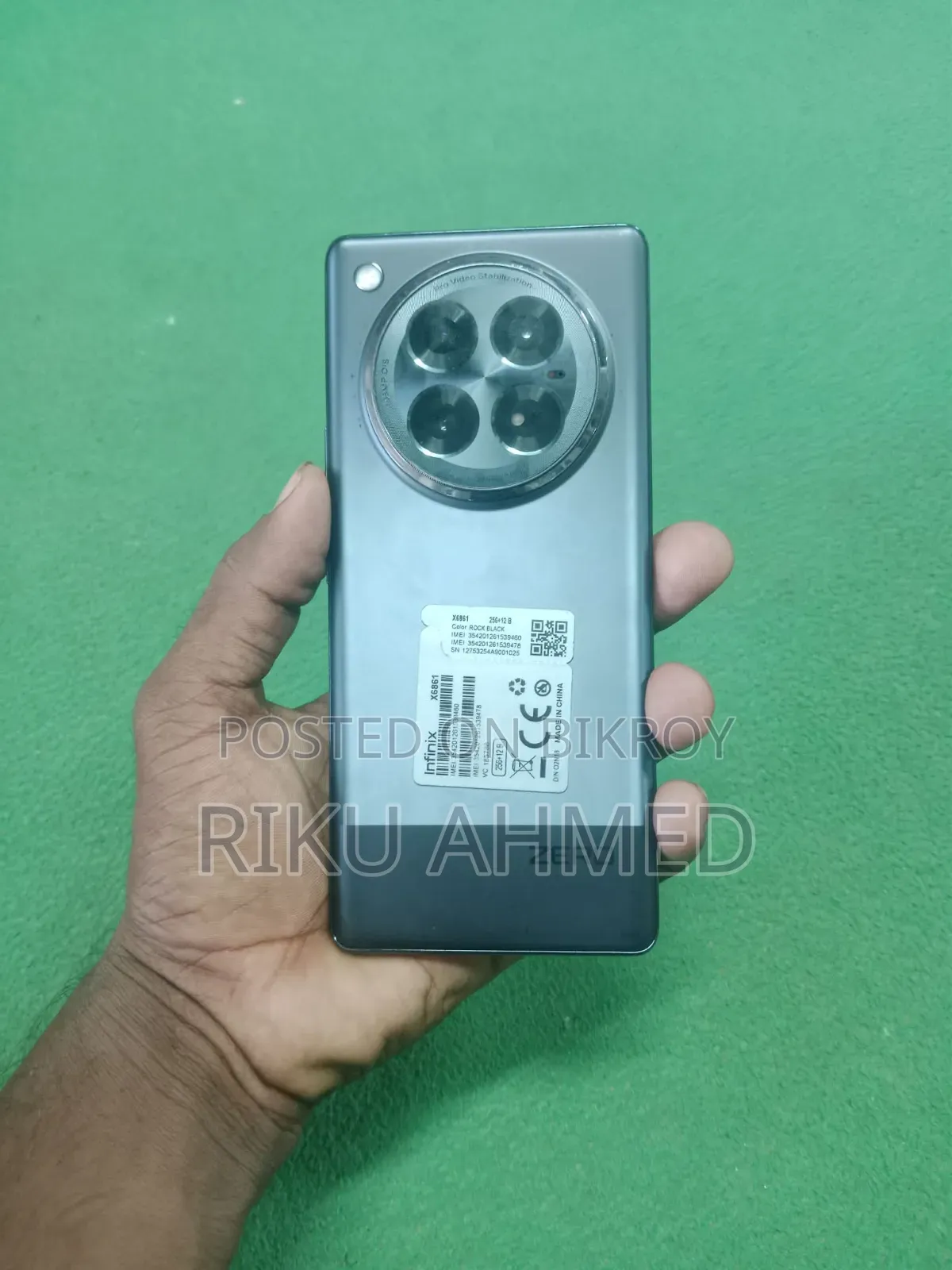 Infinix Zero 40 4G 256 GB Black
