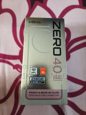 Infinix Zero 40 4G 256 GB Black