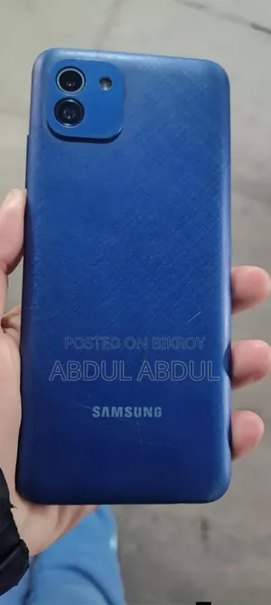 New Samsung Galaxy A03 64 GB Blue