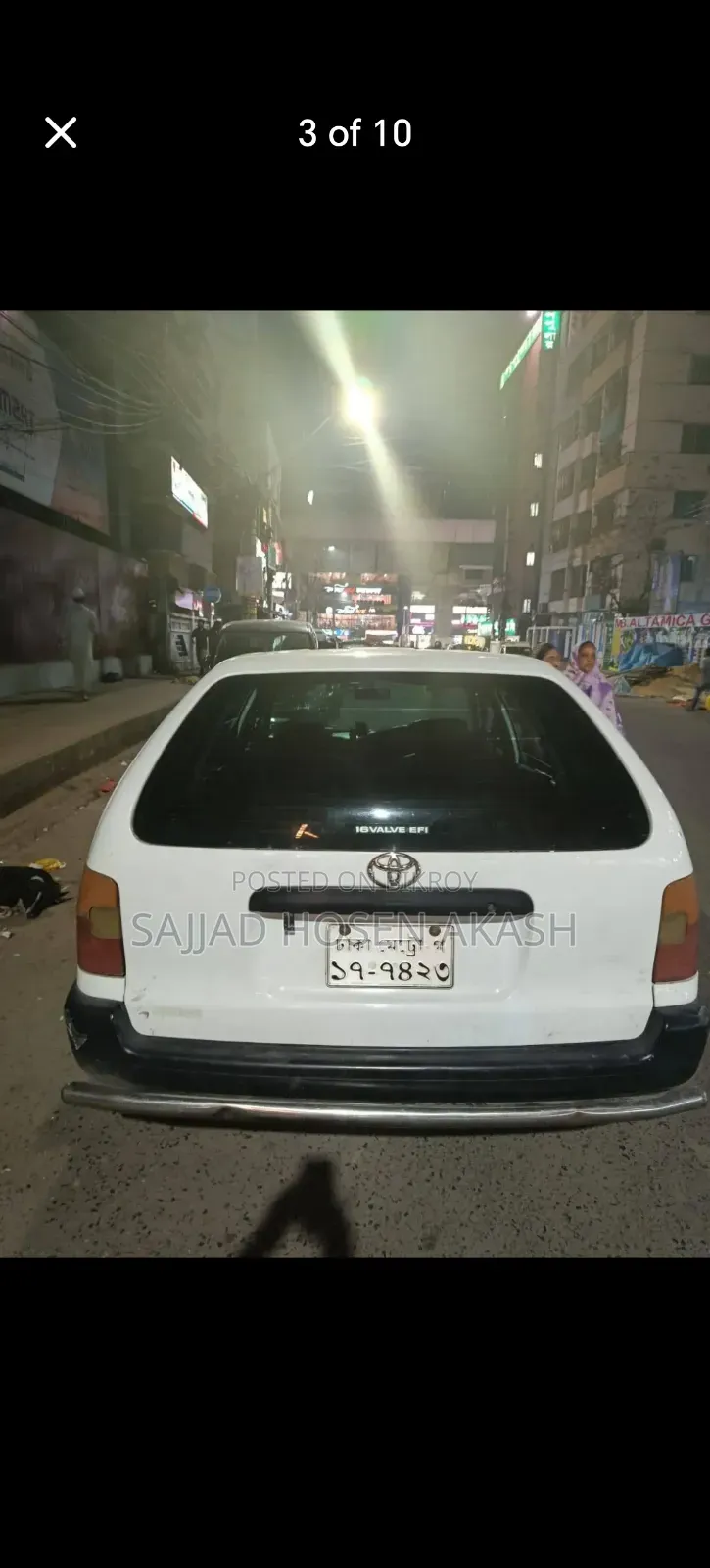 Toyota Corolla 2001 White