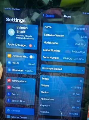 Apple iPad Air 2 64 GB Silver