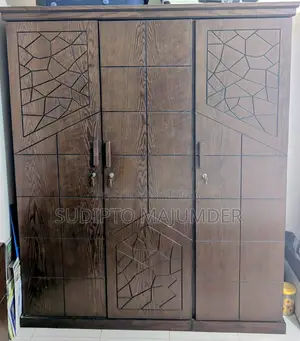 3 Door Big Wooden Almirah