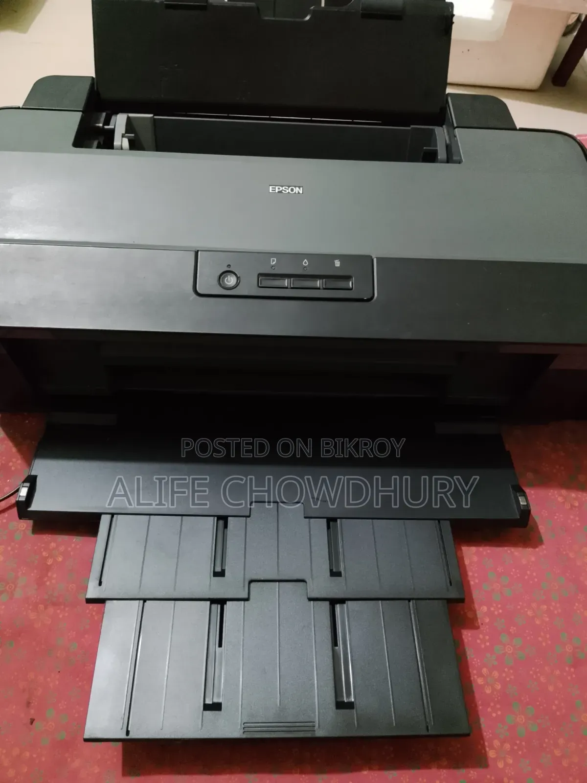 এই প্রিন্টার দিয়ে মাত্র বারোশো পিস প্রিন্ট করা হয়েছে