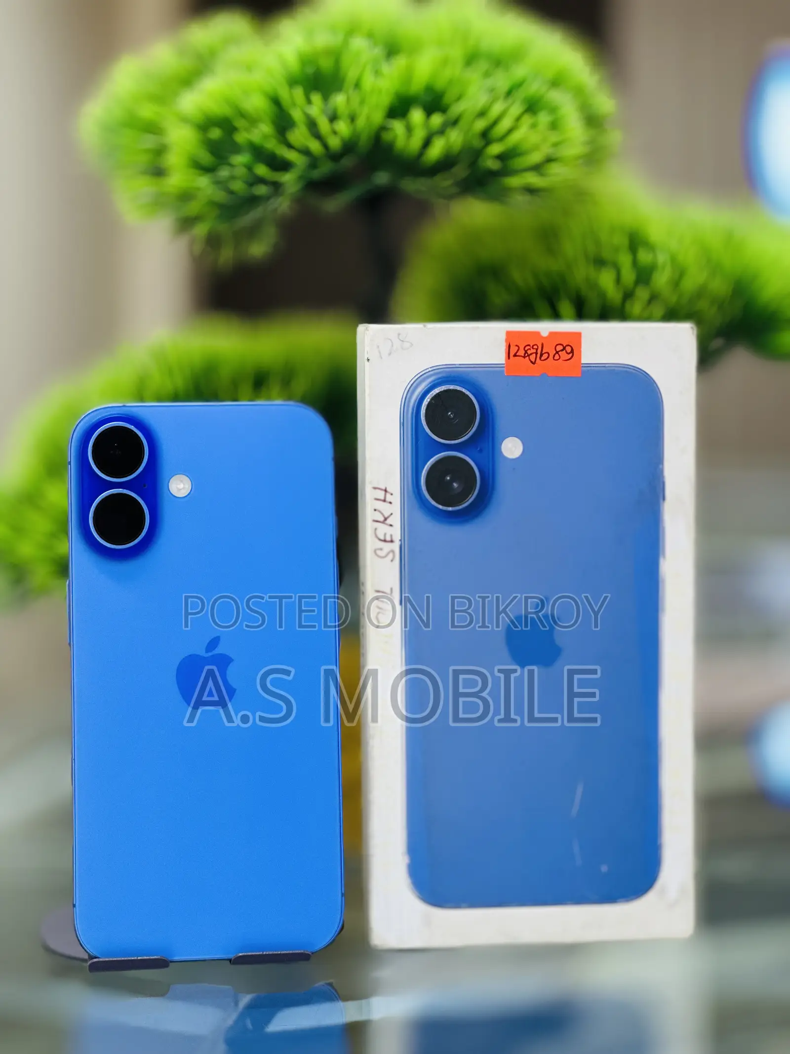 অ্যাপল আইফোন ১৬ ১২৮ জিবি নীল
