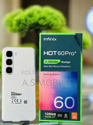 Infinix Hot 60 Pro+ 128 GB White