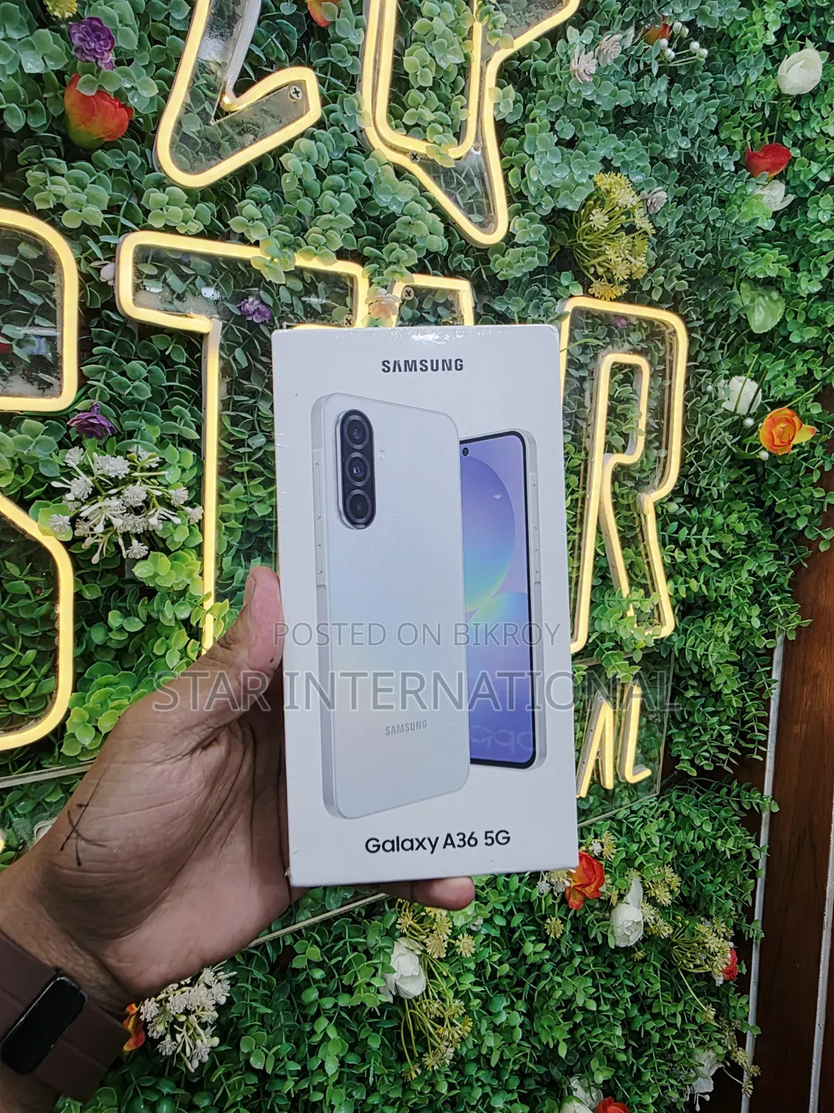 New Samsung Galaxy A36 256 GB White
