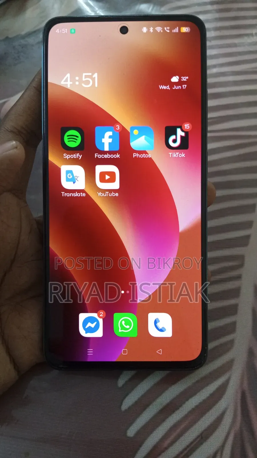 অপো রেনো ১২ ৫জি ২৫৬ জিবি গ্রিন