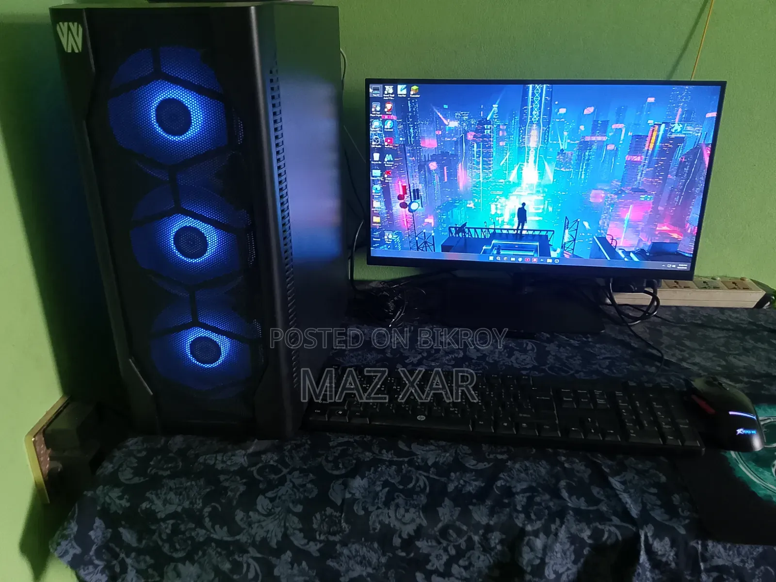 Desktop Computer 16GB AMD Ryzen 5 HDD+SSD 750GB
