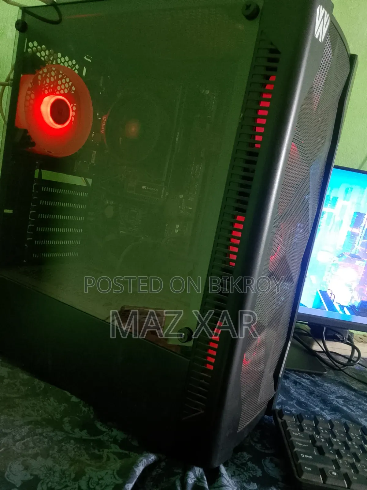 Desktop Computer 16GB AMD Ryzen 5 HDD+SSD 750GB