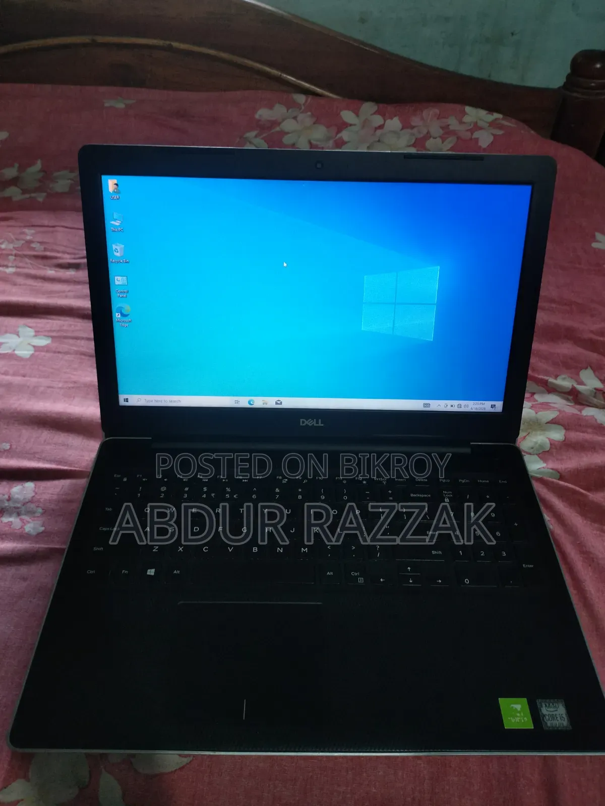 Laptop Dell Inspiron 15 3593 16GB Intel Core I5 SSD 128GB