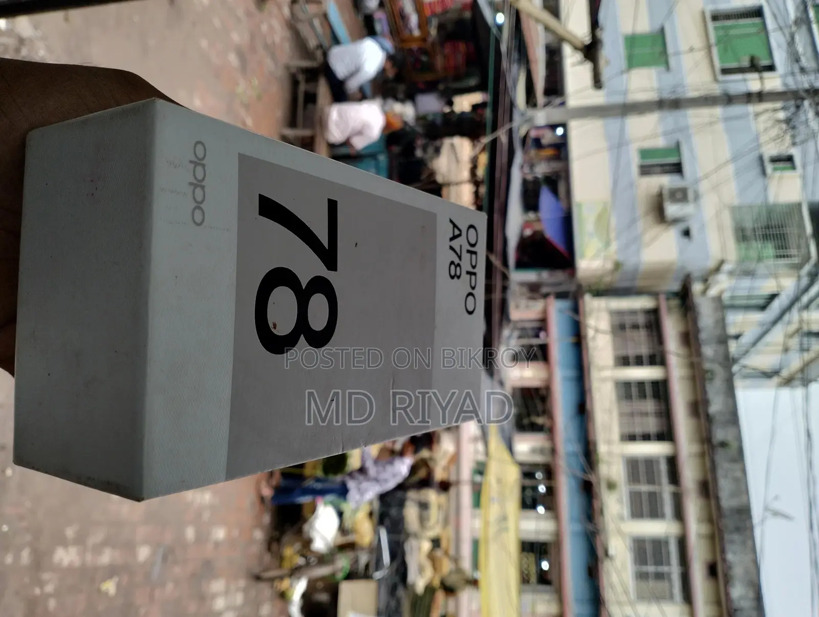 New Oppo A78 4G 256 GB Black