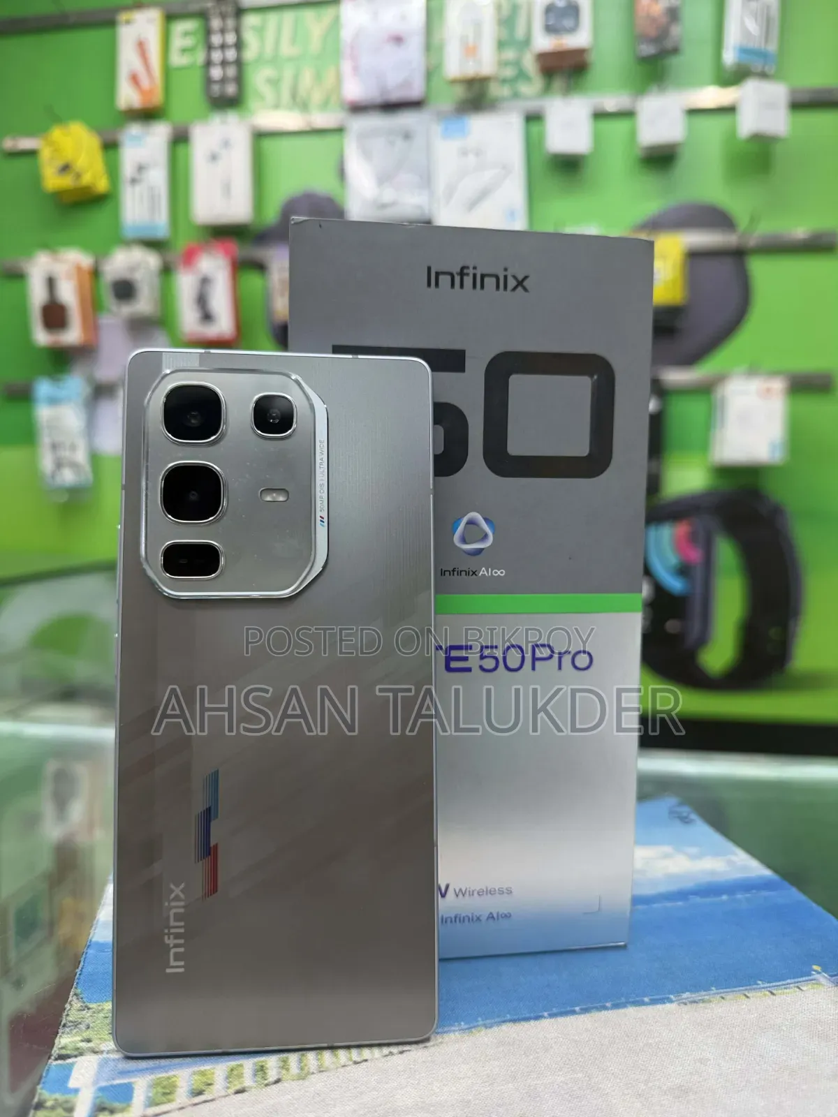 Infinix Note 50 Pro 256 GB Silver