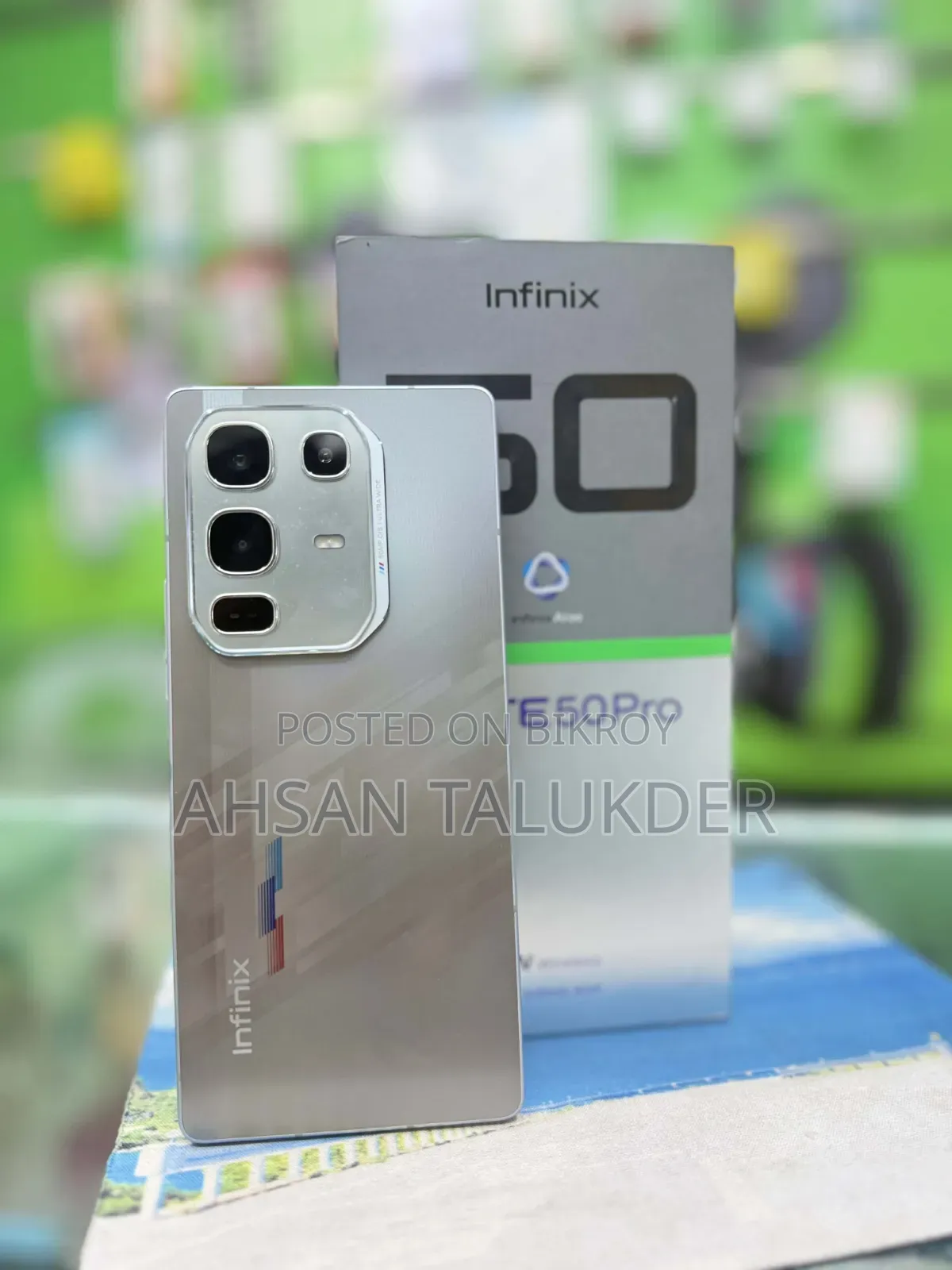 Infinix Note 50 Pro 256 GB Silver
