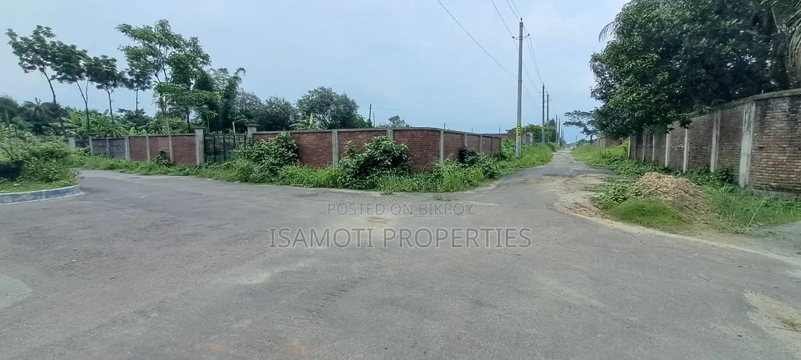 Beside 300 Feet Corner 5 Katha Plot for Sale Rajuk Purbachal