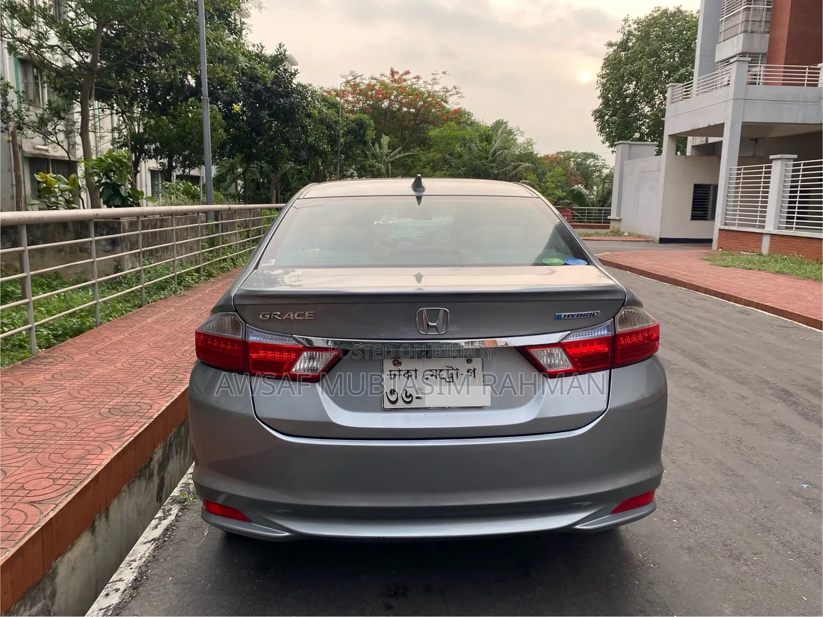 Honda Grace 2015 Gray