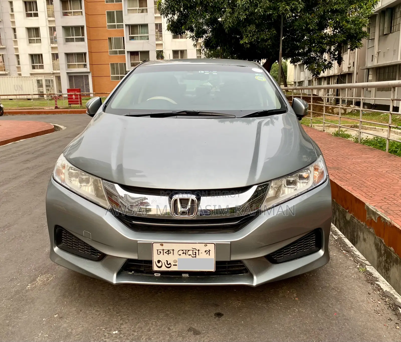 Honda Grace 2015 Gray