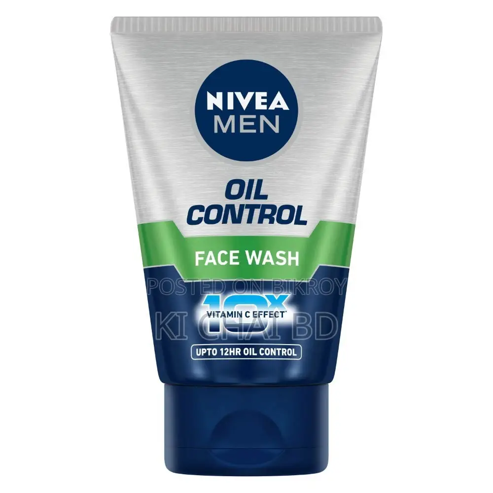 Nivea Men Oil Control Face Wash - 100gm (Indian)