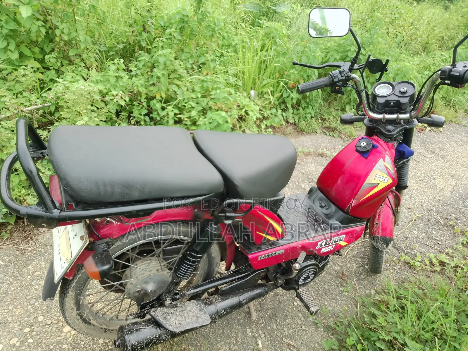 TVS XL 100 i-Touch 2020 Red