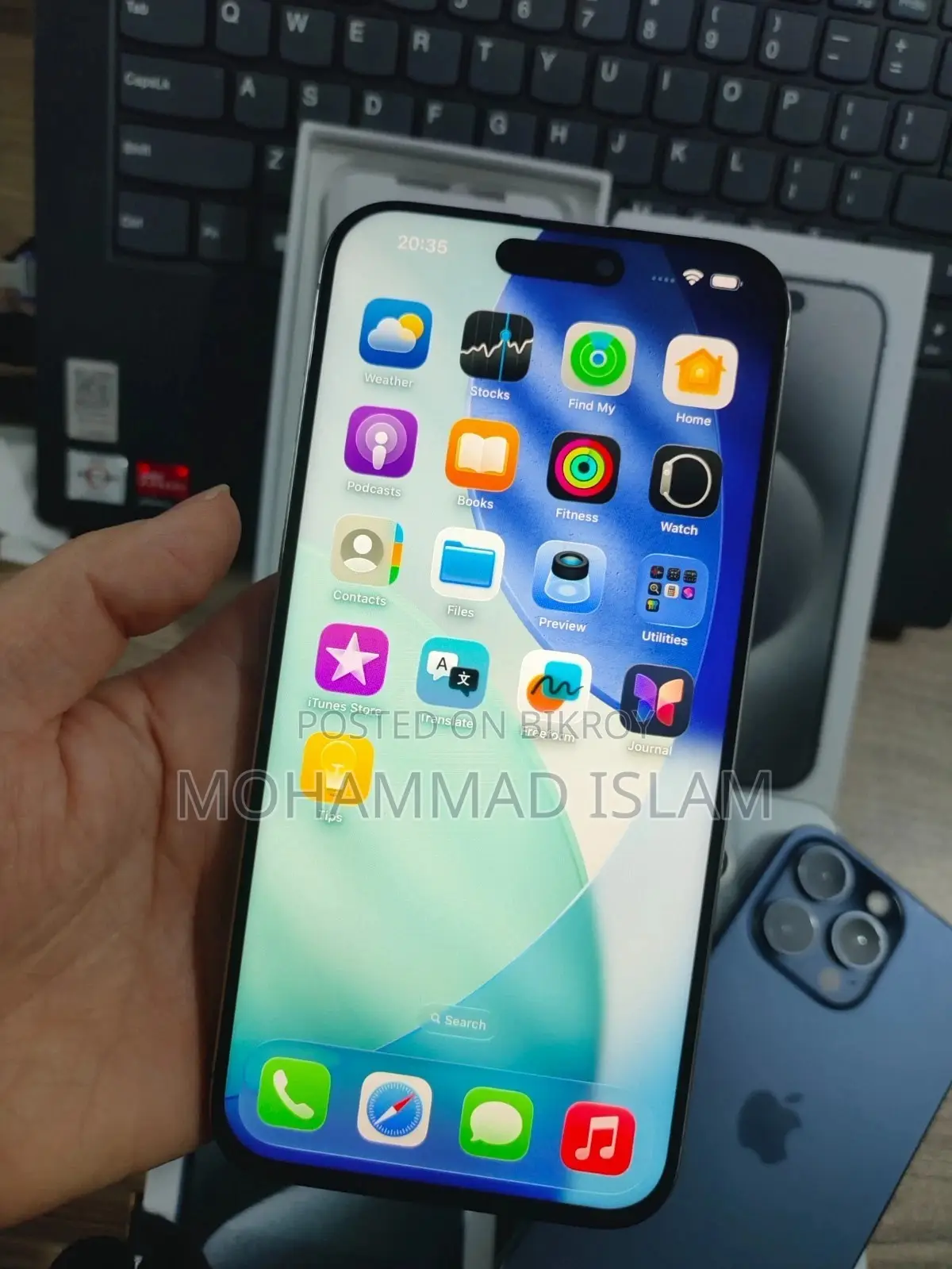 New Apple iPhone 15 Pro Max 256 GB Silver